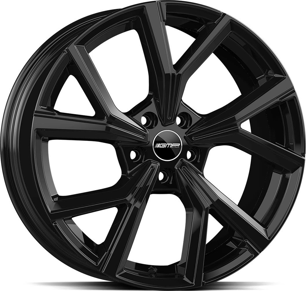 GMP MENTOR GLOSSY BLACK 8x20 5/108 ET44 CB73.1