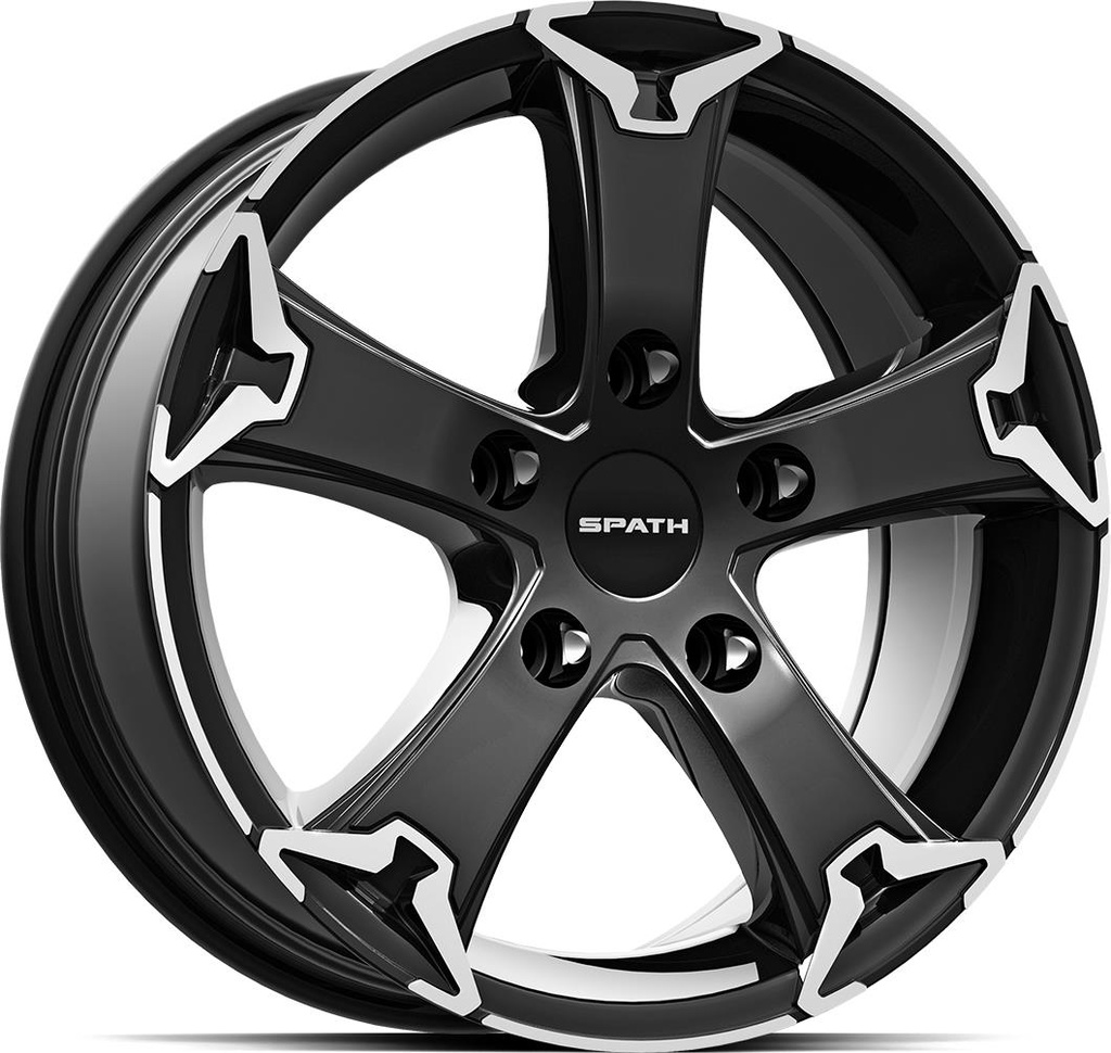 SPATH SP52/H BLACK LIP POLISH 8x18 6/130 ET50 CB84.1