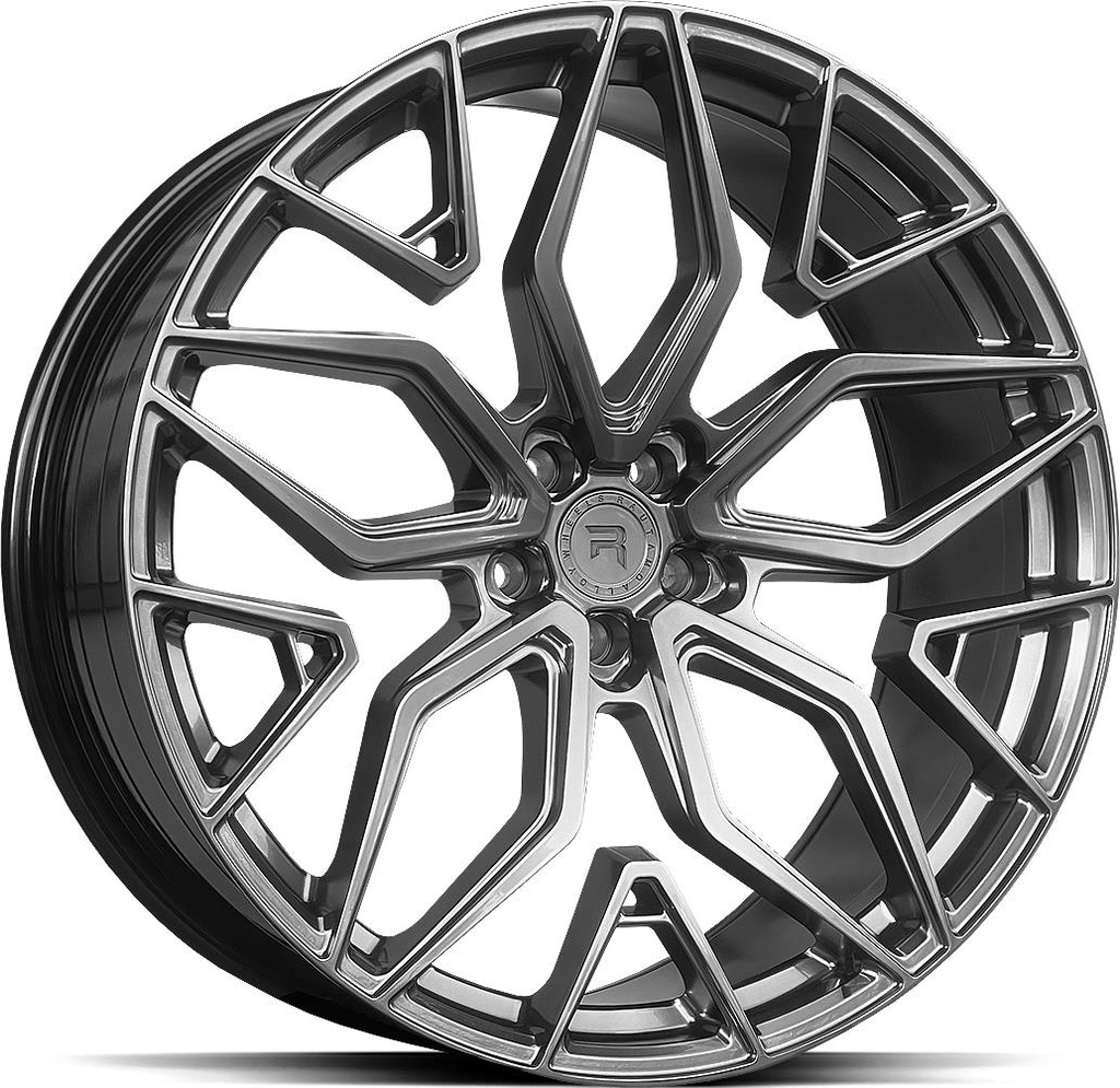 R-SERIES R17 HYPER BLACK 10.5x21 5/112 ET30 CB66.6