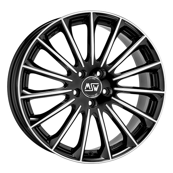 MSW 30 G.BLK F.POL | 7,5X17 5-112 E35 C73,1 60 7.5x17 5/112 ET35 CB73.1