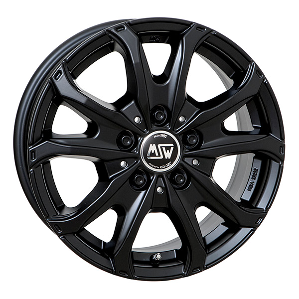 MSW 48 VAN M.BLK | 6,5X16 5-118 E55 C71,1 60 6.5x16 5/118 ET55 CB71.1