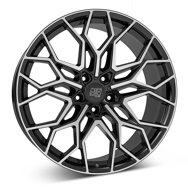 MSW 51 G.BLK/POL 8.5x20 5/130 ET35.1 CB66.6