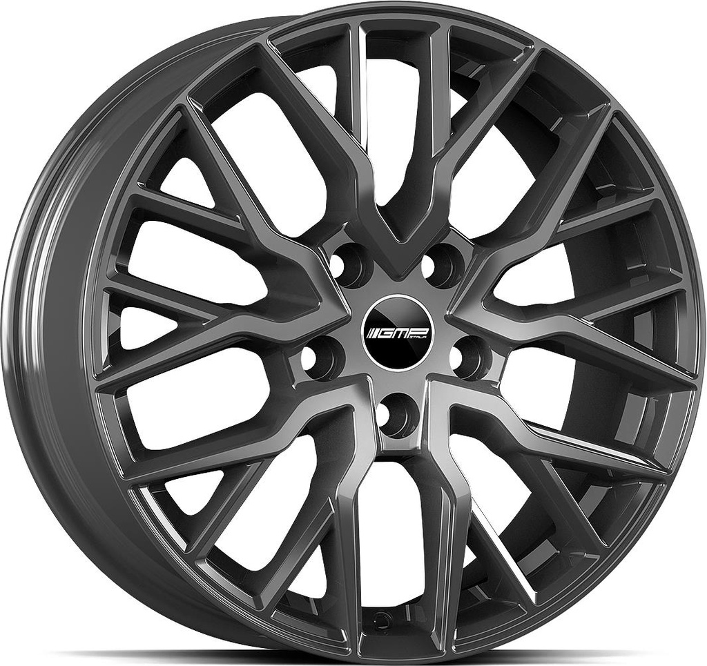 GMP BOOSTER GLOSSY ANTHRACITE 8x20 6/120 ET45 CB74.6
