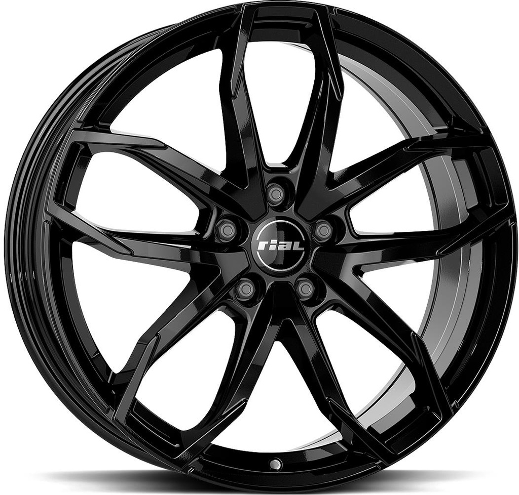 RIAL LUCCA DIAM BLACK 6.5x16 4/98 ET37 CB58.1