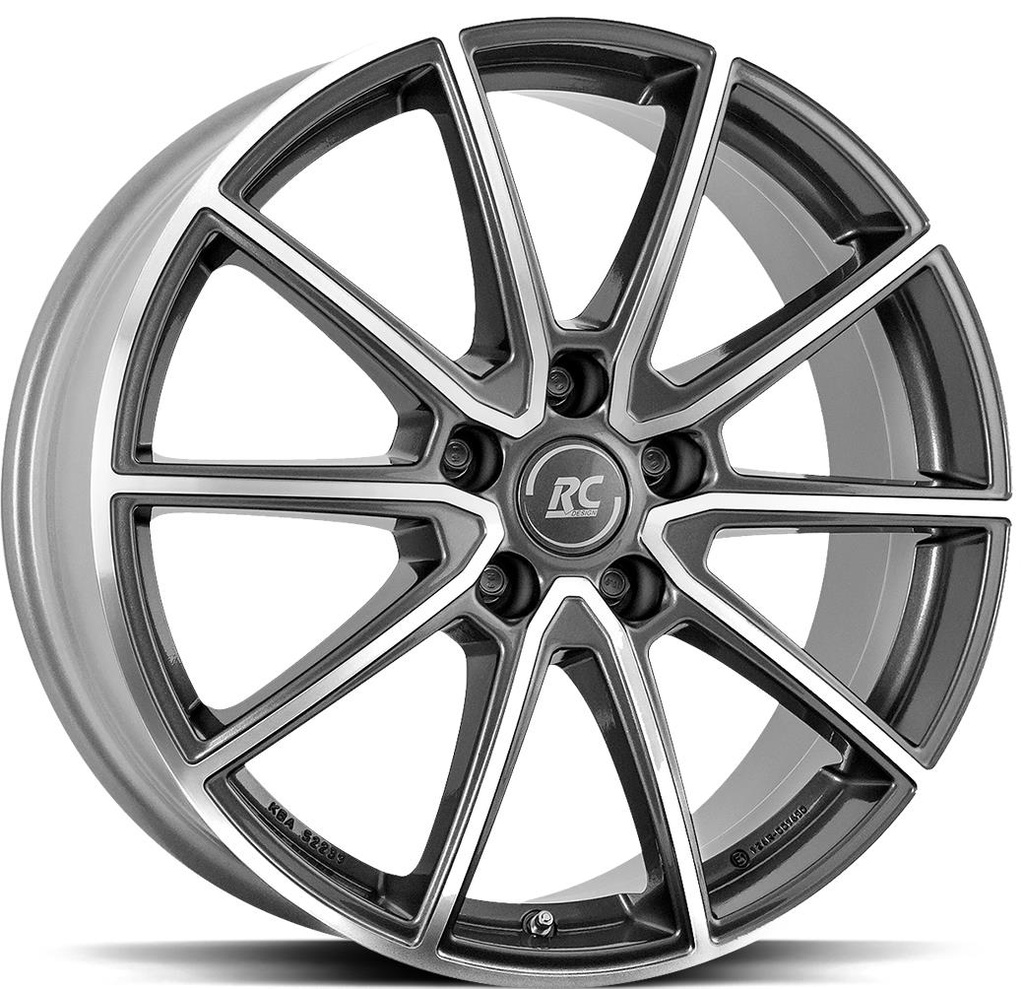 BROCK RC32 TITANIUM FULL POL 6.5x16 5/105 ET38 CB56.6