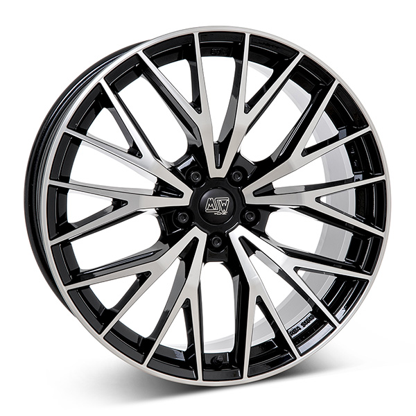 MSW 44 G.BLK/POL 8.5x20 5/114.3 ET30 CB73.1