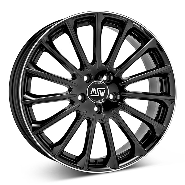 MSW 30 G.BLK POL/LIP 8.5x19 5/112 ET43 CB73.1