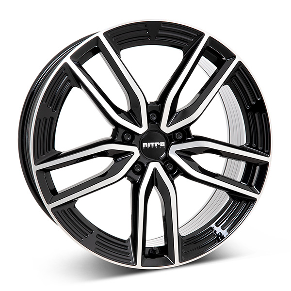 NITRO MOMENTUM FF G.BLK/POL | 9,5X22 5-108 E45 C63,30 60 9.5x22 5/108 ET45 CB63.3