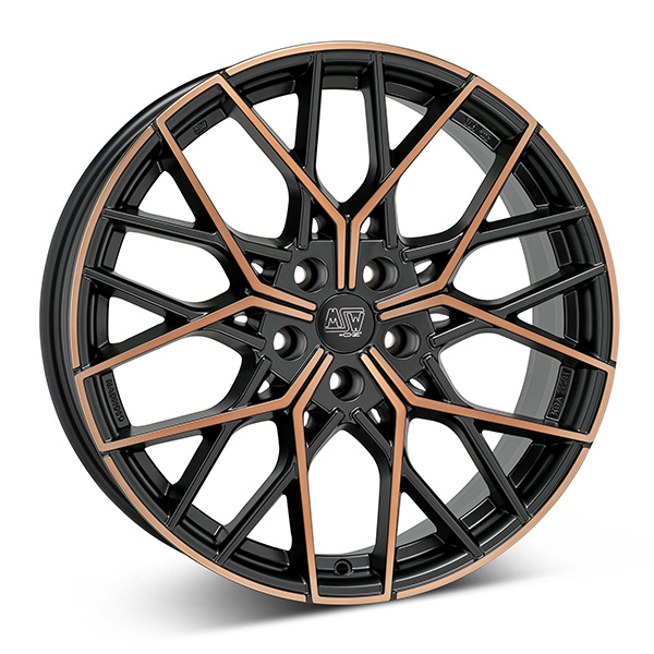 MSW 74 M.BLK/COPPER POL 8x19 5/112 ET45 CB73.1