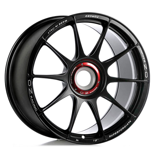 OZ SUPERFORGIATA CL M.BLK | 12X21 CENTER LOCK E45 C84 12x21 5/130 ET45 CB84