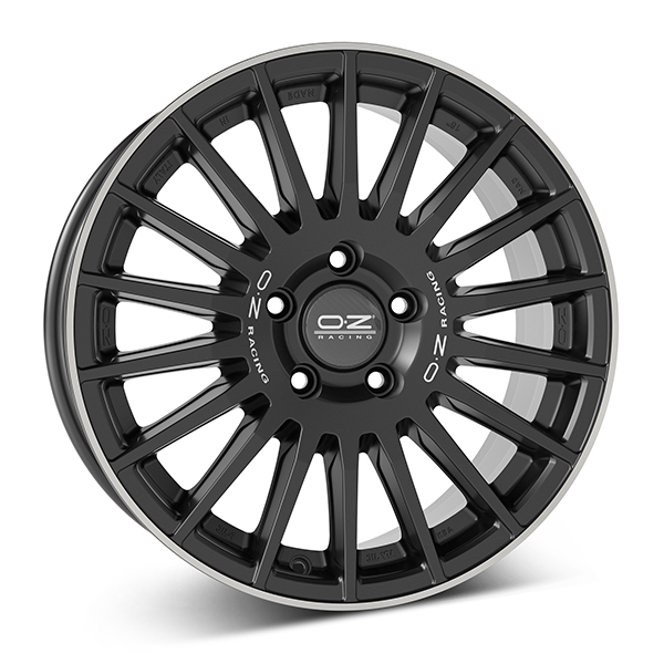 OZ RALLY DESERT M.BLK/POL LIP | 8X18 6-130 E45 C84,06 R14 8x18 6/130 ET45 CB84.1