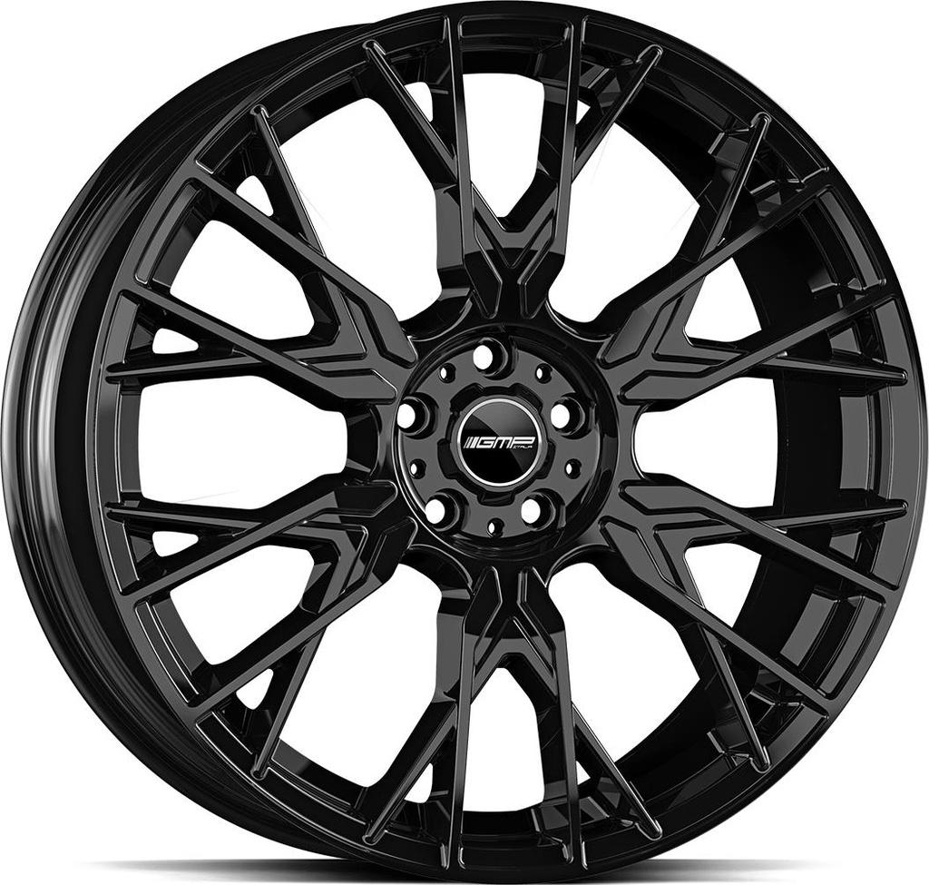 GMP FENDER GLOSS BLACK 10.5x21 5/112 ET43 CB66.6