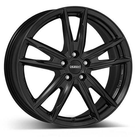 DEZENT KF BLACK 7x17 5/108 ET47 CB63.4