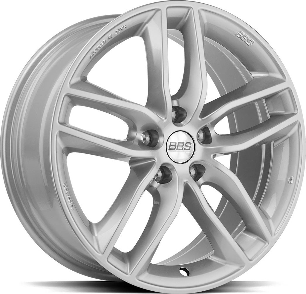 BBS SX BRILL SILV 8x18 5/120 ET30 CB72.6