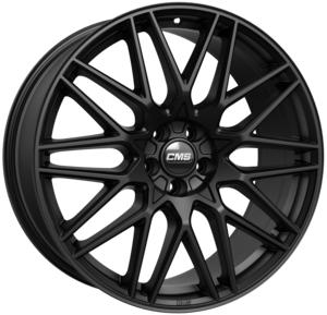 CMS C25 MATT BLACK 9.5x21 5/112 ET48 CB66.5