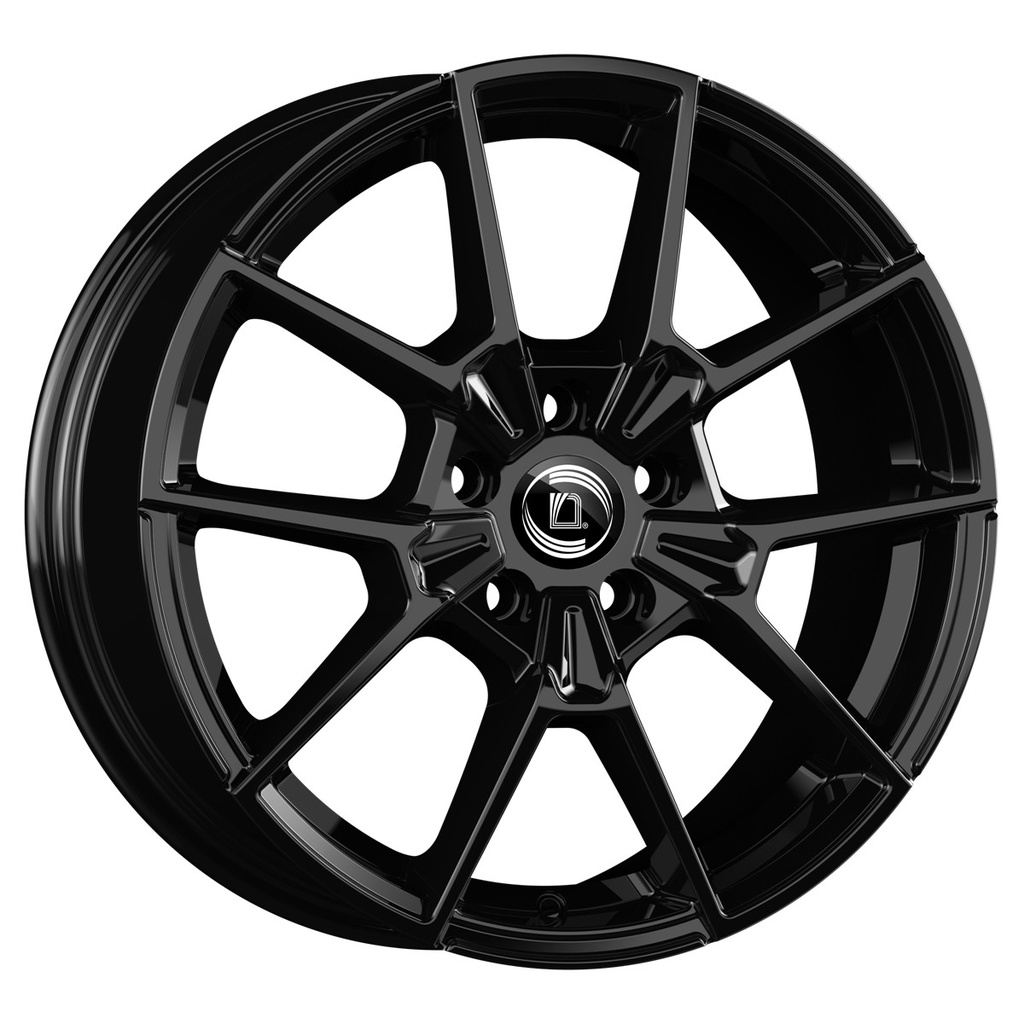 DIEWE NEVE GLOSSY BLACK 6.5x16 4/108 ET30 CB65.1
