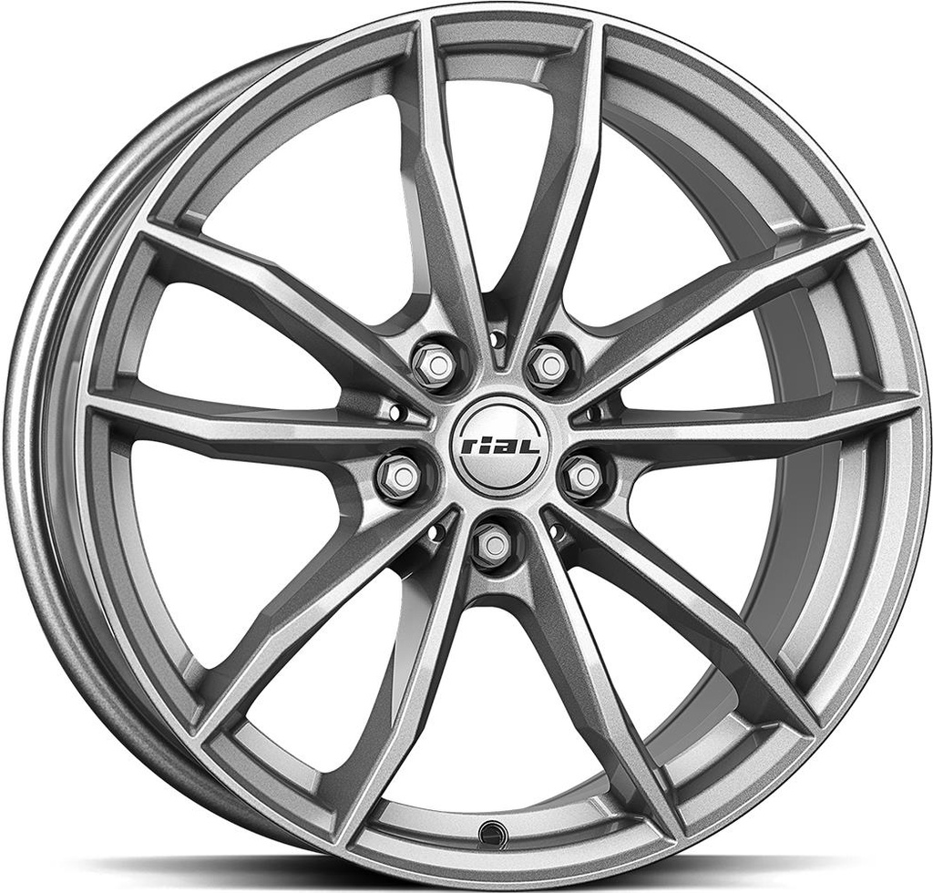 RIAL X12 METAL GREY 7x17 5/112 ET47 CB66.7