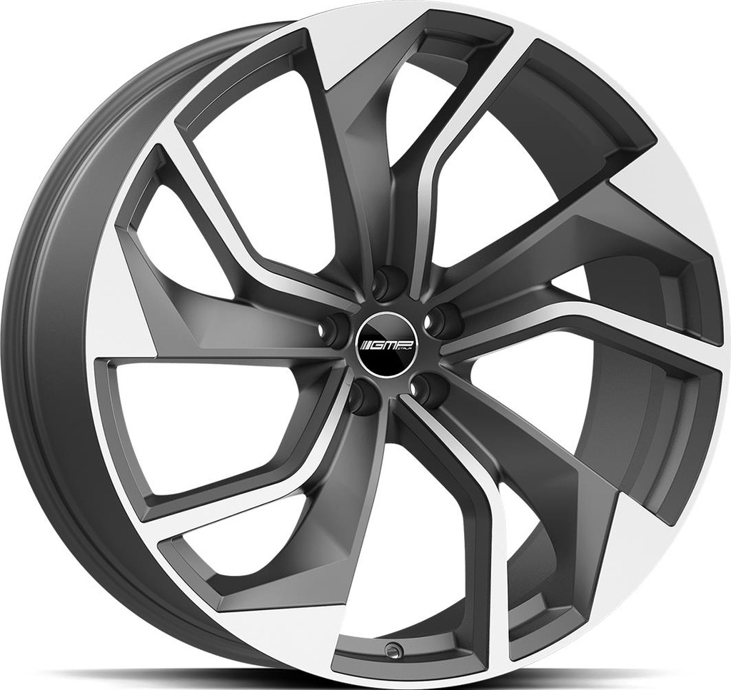 GMP REBEL MATT ANTHRACITE DIAMOND 9x21 5/112 ET40 CB66.6