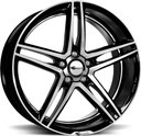 BROCK B33 BLACK FULL POL 8x17 5/120 ET45 CB72.6