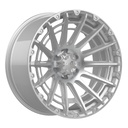 STATUSFÄLGAR D56 SILVER 9x18 6/139.7 ET8 CB106.1