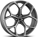 GMP ULTRIVITY X MATT ANTHRACITE DIAM 8.5x21 5/130 ET35 CB66.5