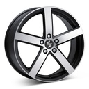 ETA BETA EROS M.BLK/POL 6.5x16 5/112 ET33 CB57.1