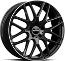 GMP BERGHEM BLACK DIAM LIP 8.5x21 5/112 ET30 CB66.6