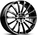 GMP STELLAR BLACK DIAM 8.5x20 5/112 ET45 CB66.6